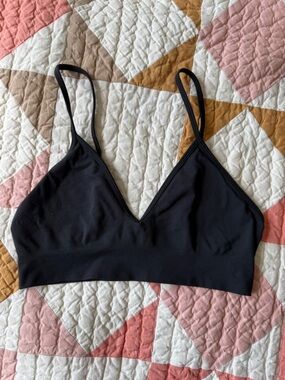 SKIMS Black Wireless Bralette - Women Intimates & Sleepwear
